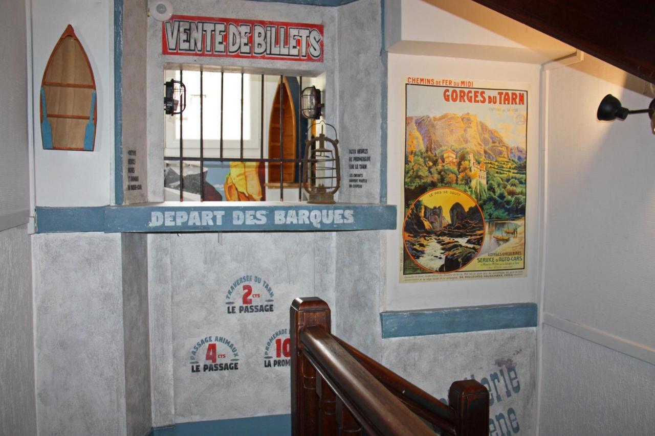 Hotel Des Bateliers La Malène Eksteriør billede