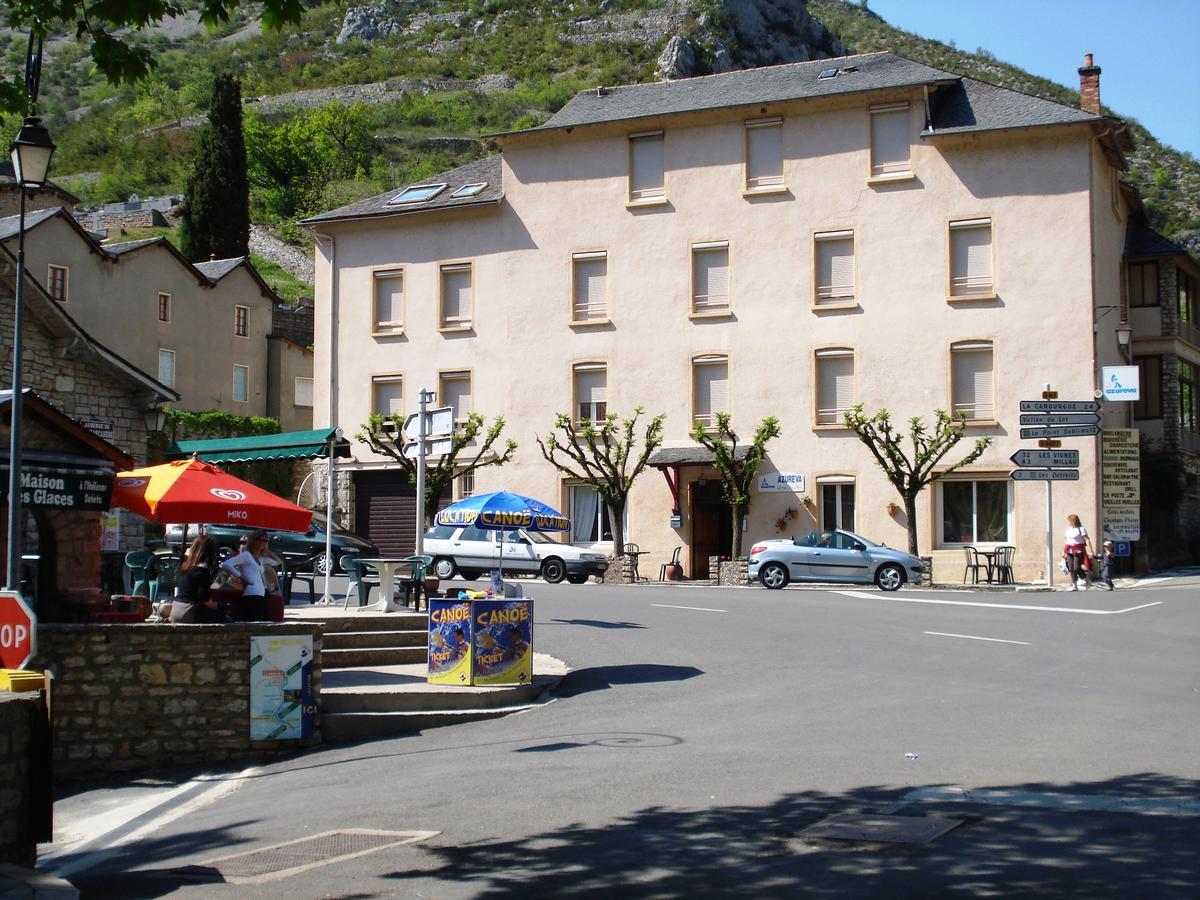 Hotel Des Bateliers La Malène Eksteriør billede